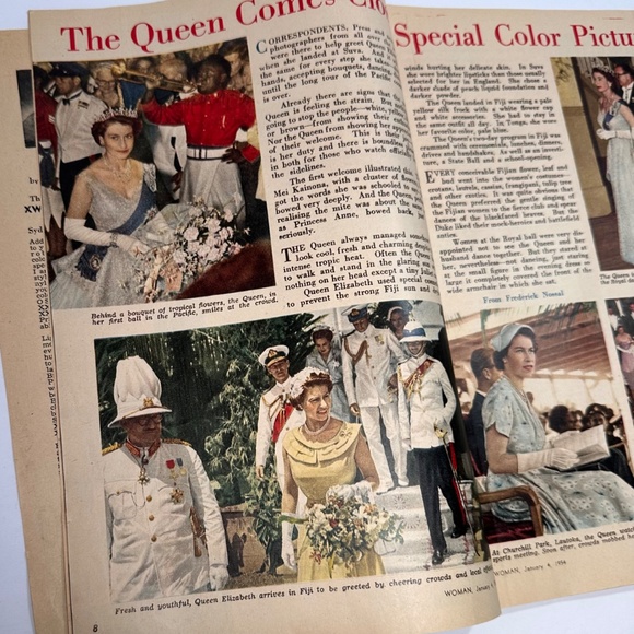 Vintage 1954 WOMAN Magazine – Christian Dior Guide to Style • Mid-Century - Picture 5 of 16